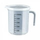 thumbnail image 1 of Tazas medidoras,Vaso medidor práctico Vaso graduado,Taza medidora con escala Jarra medidora con tapa,Taza medidora con asa,taza de escala apta para alimentos,Jarra de agua con contenedor de, 1 of 8
