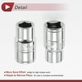 thumbnail image 6 of Unique Bargains 1/2 Inch Drive Impact Socket 12mm 6 Point Chrome Vanadium Steel 1 Pcs 38mm, 6 of 7