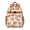 Citrus-5, variant on Fresh Lemon Print Waterproof Backpack - Ergonomic School Bag with Multiple Pockets & Chest Strap