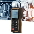 thumbnail image 4 of Manómetro, Medidor De Presión De Aire Manómetro Digital Barómetro Manómetro De Presión Diferencial Para Sala Limpia Para Sistemas De Aire Acondicionado Para Ventilación, 4 of 7