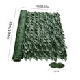 thumbnail image 2 of Artificial Ivy Fence Screen, Noise Reduction Easy Installation Artificial Leaf Screening Roll Resistant To Low Temperature  for Terrace Decoration, 2 of 7