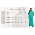 thumbnail image 6 of MINTREUS Lounge Sets for Women Knit Short Sleeve Tops and Long Pants Soft Comfy Pajamas Set Oversized 2 Piece Outfits S-2X, 6 of 8