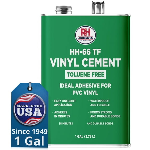HH-66 Toluene Free Vinyl Cement, 1 Gallon - RH Adhesives