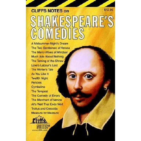 Pre-Owned Cliffsnotes Shakespeare's Comedies (Paperback) 0822000091 9780822000099
