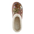 thumbnail image 4 of Spring Step L'Artiste Honestela Women’s Embossed Leather Clogs with Tapestry Upper - Sherpa Lined Slip-On for Warmth and Cushioned Wedge Heel Comfort Clog, 4 of 9