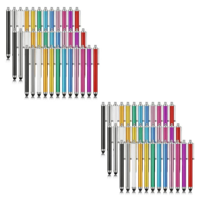 ZheElen Ensemble Universel de 36 Écrans Tactiles Capacitifs Stylets Expérience d'Écriture Sensible et Fluide 2 Ensembles
