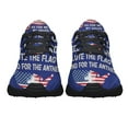 thumbnail image 5 of Patriot Jesus As For Me and My House We Will Serve The Lord Shoes Sneakers Black Size 6, 5 of 7
