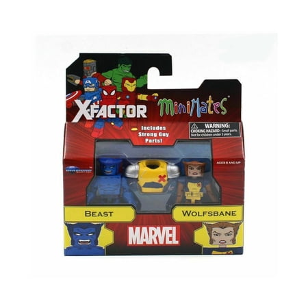 Minimates Marvel Series 78 X-Factor Beast & Wolfsbane 2-Pack price history on PriceWatchPro