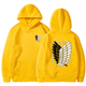 thumbnail image 3 of Sudadera con capucha de Attack On Titan para hombre, sudaderas con capucha de anime para hombre y mujer, ropa de calle, jersey con capucha Harajuku Shingeki No Kyojin, sudadera, ropa, 3 of 5