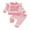 Pink, variant on BemeyourBBs Auntie's Little Bestie Baby Girl Clothes Toddler Girls Spring Fall Winter Outfits Long Sleeve Letter Sweatshirt Pants Set