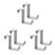 thumbnail image 2 of Yuarrent 2pcs Over Door Hooks Multifunctional Cabinet Z-shaped Household Hanger Kitchen Rack Clasp Clothes Hangers Punch-Free Type1 NO1, 2 of 6