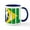 White/Navy Inside, variant on CafePress - Brazil Mug - 11 oz Ceramic Mug - Novelty Coffee Tea Cup