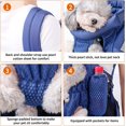 thumbnail image 5 of Large Bearing Capacity(within 4kg) Pet Carrier Bag,Adjustable Comfortable Pet backpack (Pink), 5 of 5