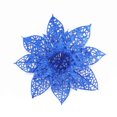 thumbnail image 1 of POINTERTECK 10Pcs/Set Christmas Flowers Trees Xmas Decor Glitter Wed Birthday Party 8cm, 1 of 2