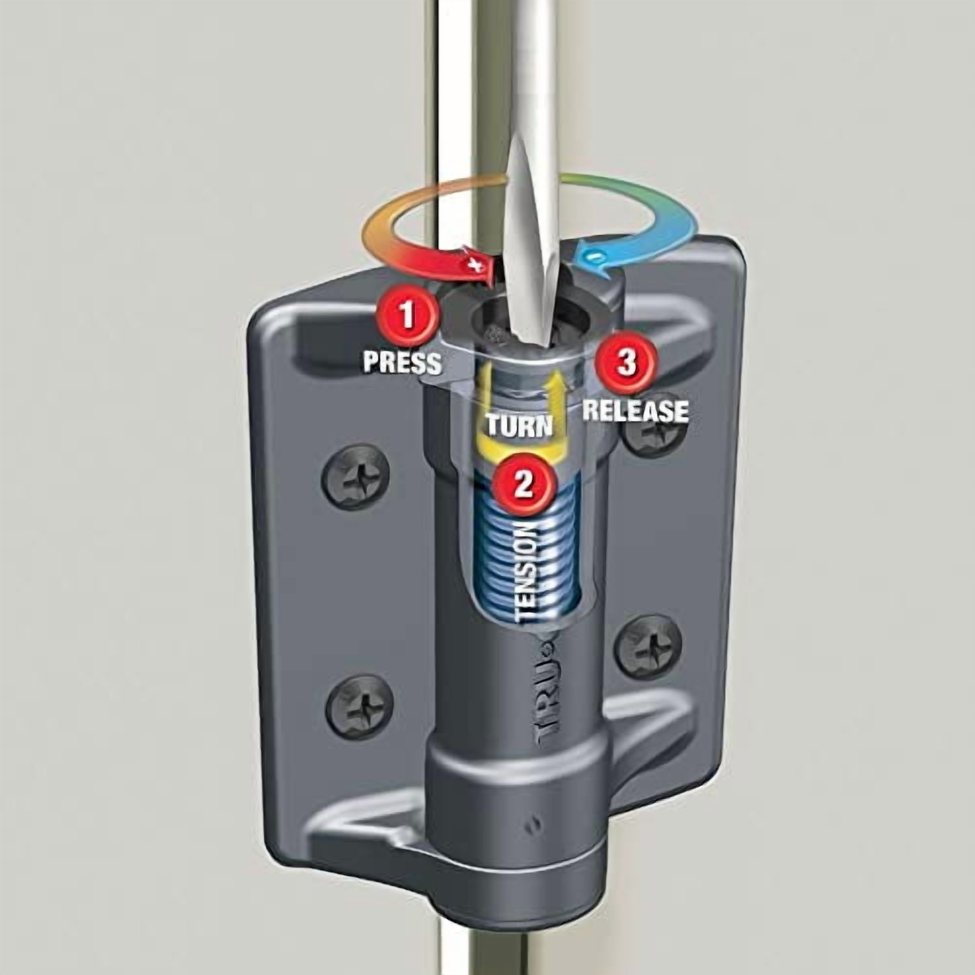 Stanley Hardware N346-206 Metal Gate Hinge, Size 1