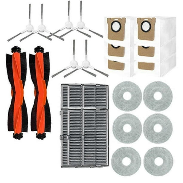 Filter Accessories for M30S D103CN Robot Vacuum Spare Parts Consumables Main Side Brush Mop Cloth Dust Bag
