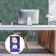 thumbnail image 6 of Yayeee Toggle Light Switch Wall Plate 1-Gang 4.5"x2.7" Home Decorative Outlet Cover, Blue Road, 6 of 7