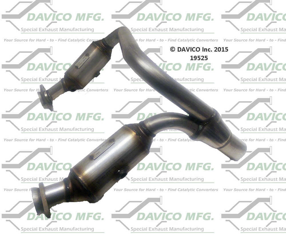 Davico Mfg 19525 Direct-Fit Catalytic Converter