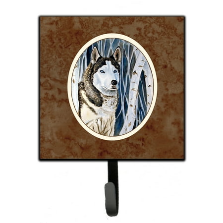 

Carolines Treasures 7137SH4 Siberian Husky Leash or Key Holder 7Hx4.25W multicolor