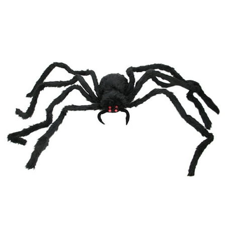 44 battery operated led lighted creepy black spider halloween decoration - Spider Halloween Decoration 44 battery operated led lighted creepy black spider halloween decoration - Spider Halloween Decoration