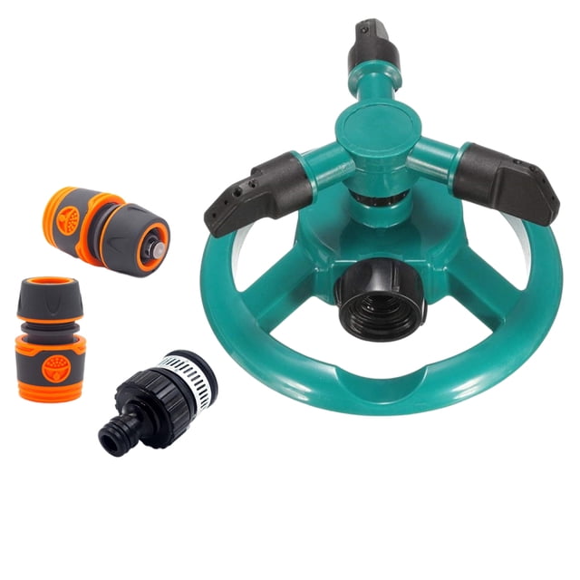 Bearachild Rociador de agua giratorio para jardín al aire libre, patio trasero, camino de Patio, rociador de refrigeración, accesorio de jardinería, Jardín y Patio Type3 Bearachild HA010380-06
