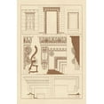thumbnail image 2 of Buhlmann, J. 11x14 Black Ornate Wood Framed with Double Matting Museum Art Print Titled - Doorways and Windows, 2 of 4