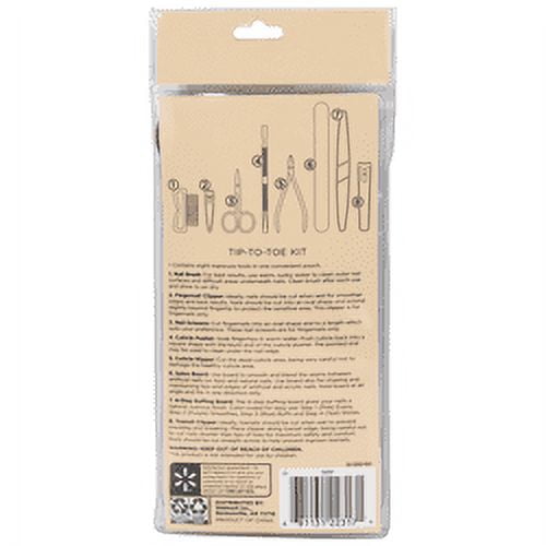 Tip-to-Toe 8-Piece Nail Care Set With 4-Step Buffer photo 2
