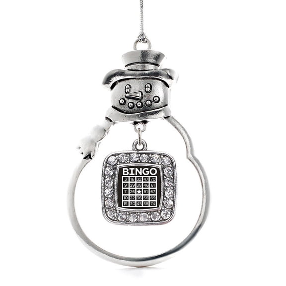 Bingo Classic Snowman Holiday Ornament