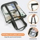 thumbnail image 2 of Bolsa transparente HAOGUAGUA de PVC impermeable extra grande (NEGRA), 2 of 7