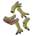 thumbnail image 2 of 1 juego de marionetas de mano de dinosaurios, modelo de dinosaurios, animales de juguete, marioneta de cosplay, juguete, 2 of 6