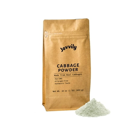 Jovvily Cabbage Powder - 1lb - Dried Cabbage - Soups