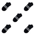 thumbnail image 2 of Calcetines tobilleros deportivos Jumpingount de algodón para hombre color Negro 2 set, 2 of 6