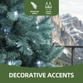 thumbnail image 6 of Uforic 6ft Pre-Lit Hinged Spruce Artificial Christmas Tree with 880 PVC Branch Tips & 450 Lights, Blue, 6 of 8