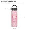 thumbnail image 6 of SEANATIVE Pink Axolotl Water Bottles 18 oz Insulated Stainless Steel Water Bottle Vacuum Insulated Keep Hot and Cold for Workout Travel Sports Camping Birthday Gifts, 6 of 7