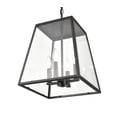 thumbnail image 4 of 8014-PBK Millennium Lighting Grant - 4 Light Outdoor Pendant-15.5 Inches Tall and 12 Inches Wide-Powder Coated Black Finish, 4 of 5
