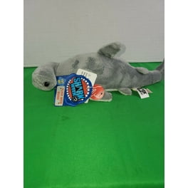 Shark Week Great White Shark PLUSH WITH SOUND 10 Blue and White Plush Shark Walmart