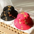 thumbnail image 3 of Summer Baby Boys Girls Hats,Toddler Cartoon Animal Print Bucket Hats Caps Reversible Sun Headwear, 3 of 12