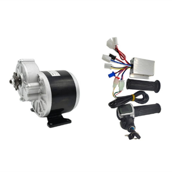 Gear Brushed DC Motor 24V 250W Controller Throttle Kit