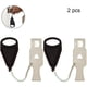 thumbnail image 2 of Cerradura de puerta portátil, 2 piezas, cerradura de viaje, cerradura de seguridad, Hotel, escuela, viaje, estudiante, dormitorio, baño, puerta de apartamento, cerradura Extra Vhermosa 221043-2, 2 of 4