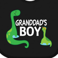 thumbnail image 4 of Inktastic Granddads Boy Grandson Dinosaur Boys Baby Bib, 4 of 4