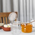 thumbnail image 3 of ELAYARD Kitchen Transparent Honey Jar with Fine Craftsmanship for Syrup Dispenser, 3 of 8