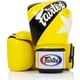 thumbnail image 1 of Guantes de boxeo Fairtex BGV1 para entrenamiento de muay thai, 240 ml, color amarillo, 1 of 5