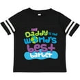 thumbnail image 3 of Inktastic World’s Best Barber Daddy Boys or Girls Toddler T-Shirt, 3 of 5