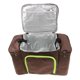 thumbnail image 5 of 1 Psc Contenedor Bolsa de Almacenamiento Aislada Plegable para Guardar Bebidas Duro marrón, 5 of 9