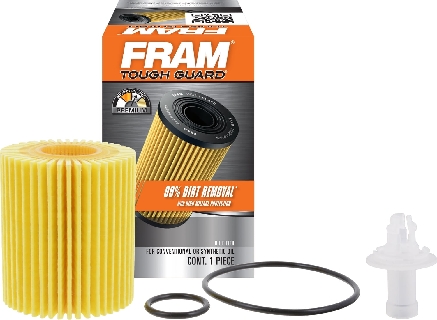 FRAM Tough Guard Filter TG10158, 15K mile Change Interval Oil Filter