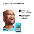thumbnail image 6 of (3 pack) Listerine Cool Mint PocketPaks Oral Care Breath Strips, Breath Spray Strips, 24 Count, 3 Pack, 6 of 9