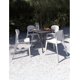 thumbnail image 5 of OFFIHO Silla Teksi Blanco para exterior con protección UV y diseño ergonómico, 5 of 7