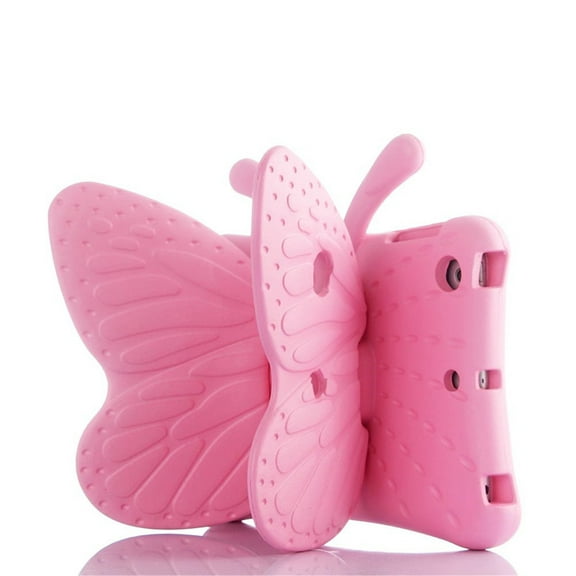 Aminegg iPad 5th 6th Gen Case for Kids, iPad Air 1 2 Cover Stand Shockproof Heavy Duty Case for iPad Pro 9.7 Pink Girl