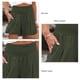 thumbnail image 5 of Pantalones cortos de verano para mujer, pantalones cortos fruncidos con cintura elástica y bolsillo para correr y Fitness, 5 of 6