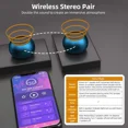 thumbnail image 5 of 2Pack Portable Mini Speaker, Bluetooth Tiny Speaker,Wireless Micro Speaker For P, 5 of 6